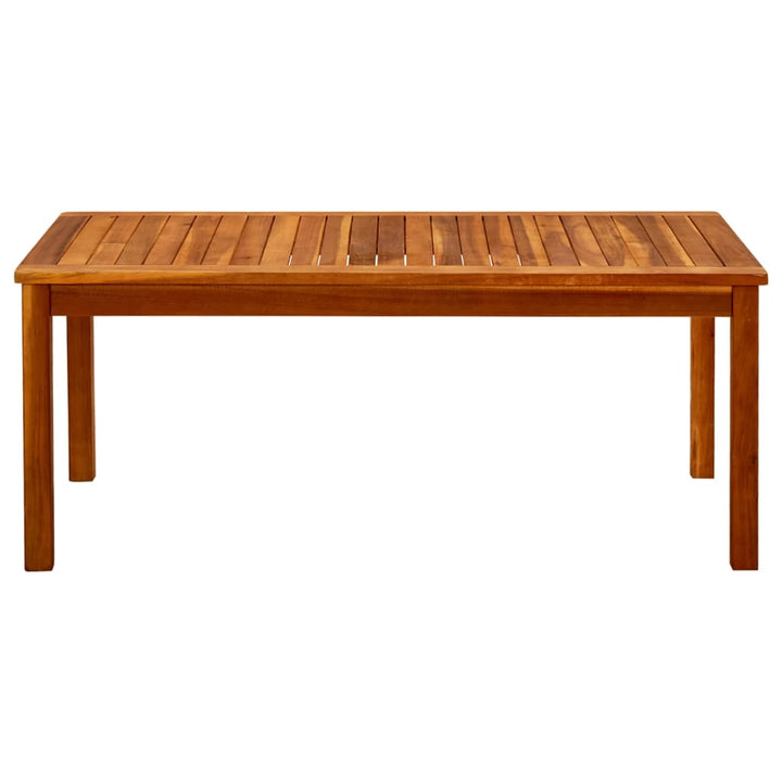 Table basse de jardin en bois d&