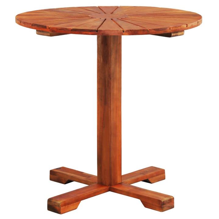 Table de bistro en bois d&
