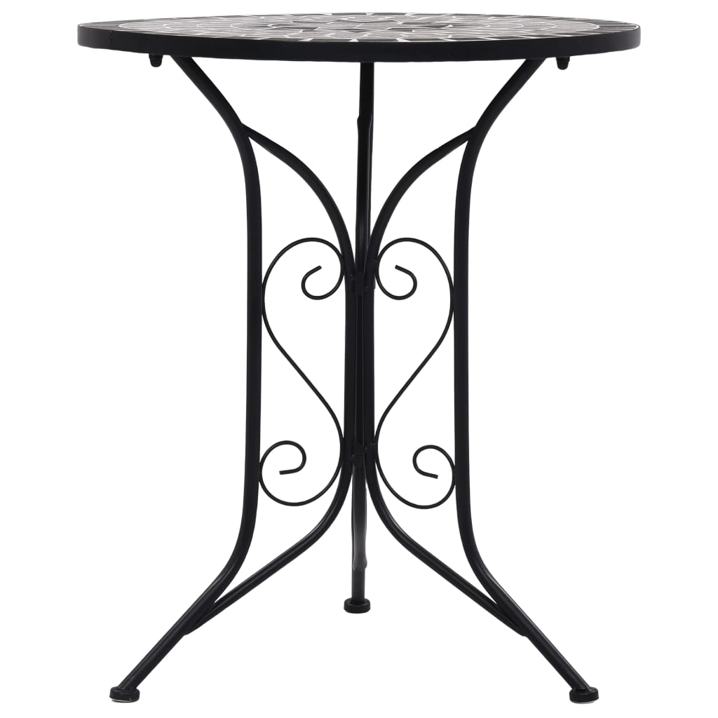 Table de bistro en mosaïque