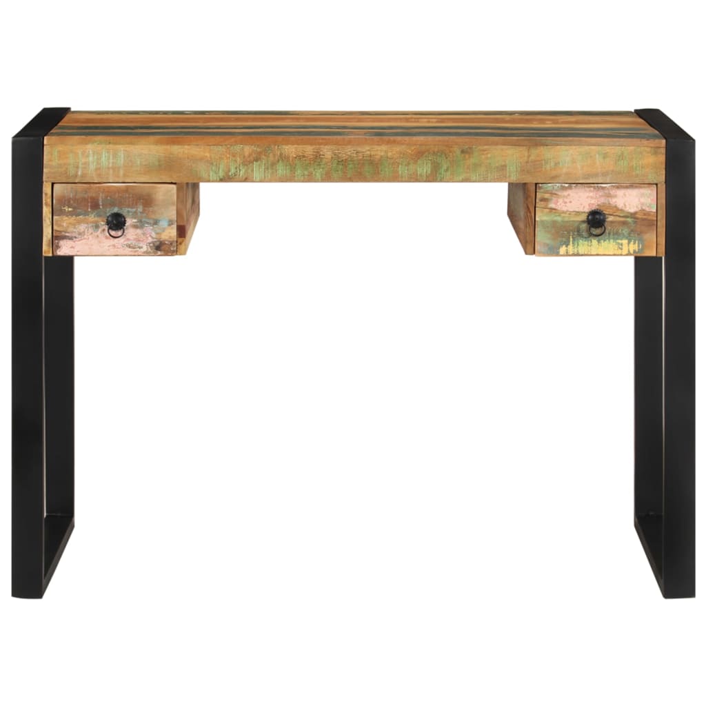Bureau en bois de récupération