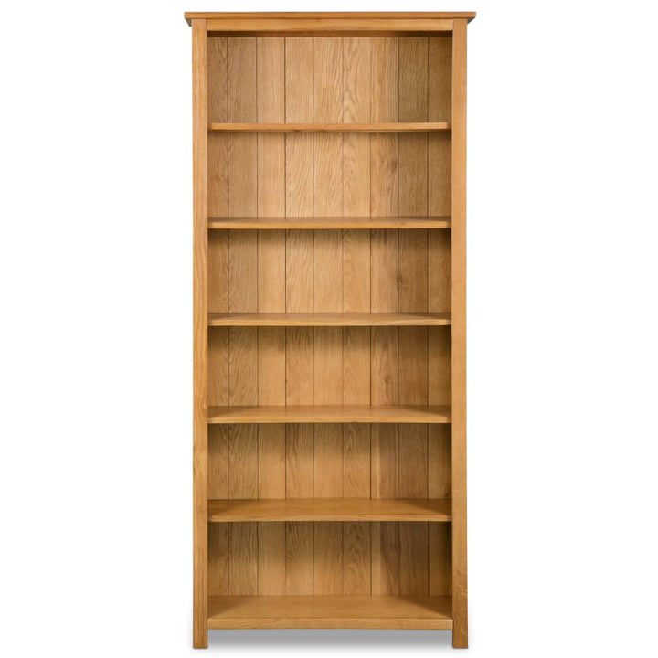 Bibliothèque en bois de chêne massif