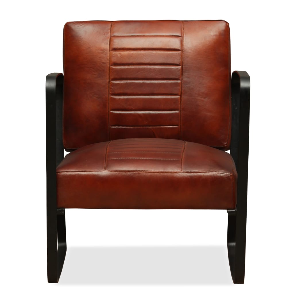 Fauteuil en cuir