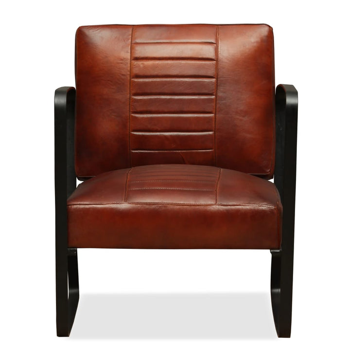 Fauteuil en cuir