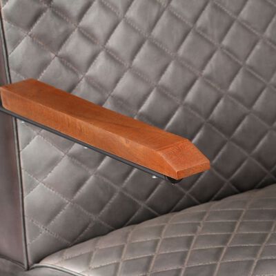 Fauteuil en cuir