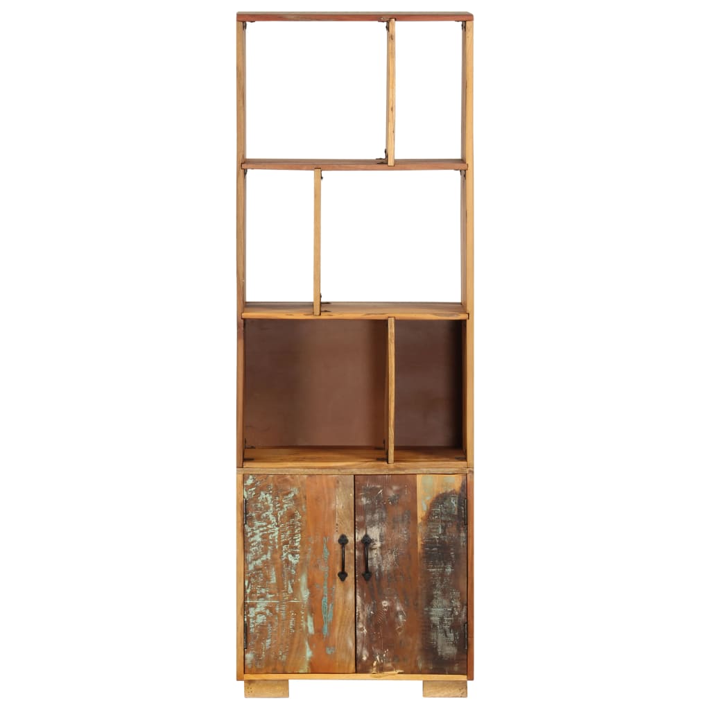 Bibliothèque en bois de récupération