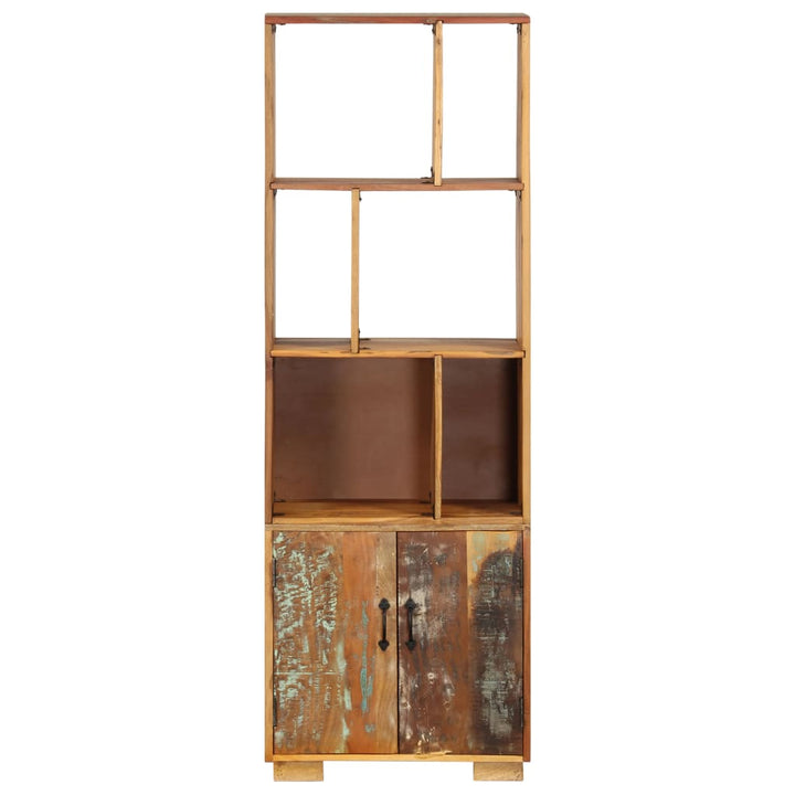 Bibliothèque en bois de récupération