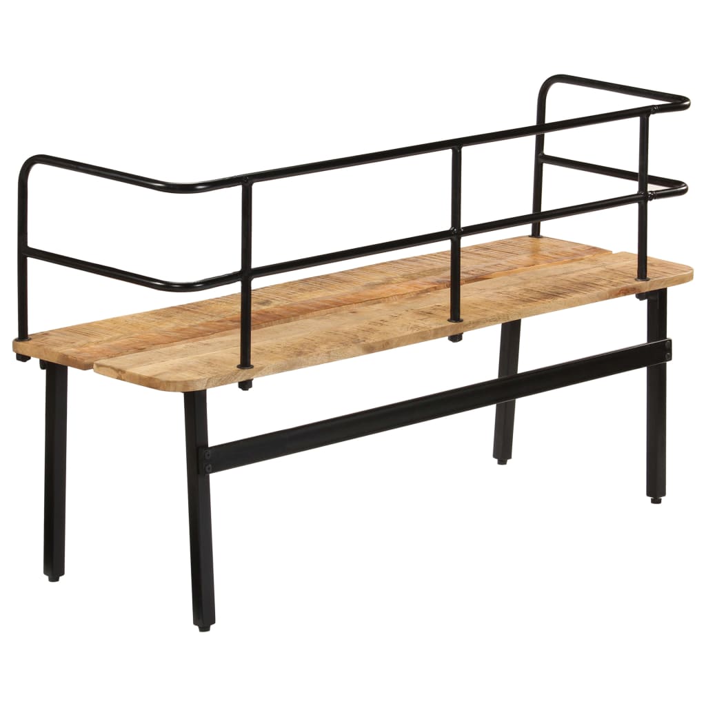 Banc en bois de manguier massif