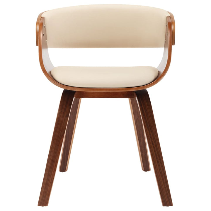 6 chaises courbées de salle à manger