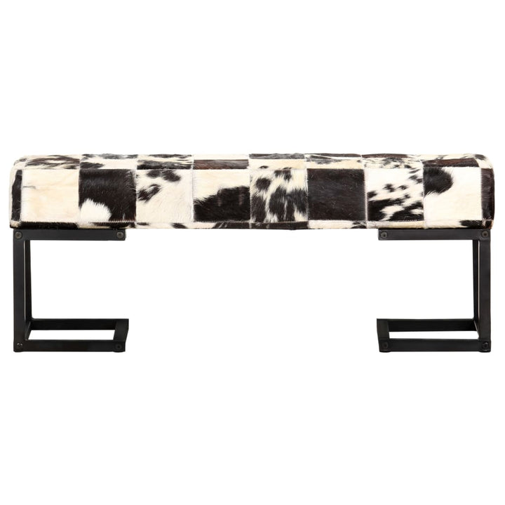 Banc en cuir de chèvre