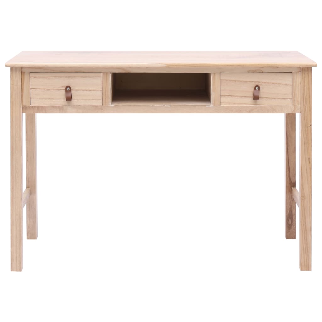 Bureau en bois de paulownia
