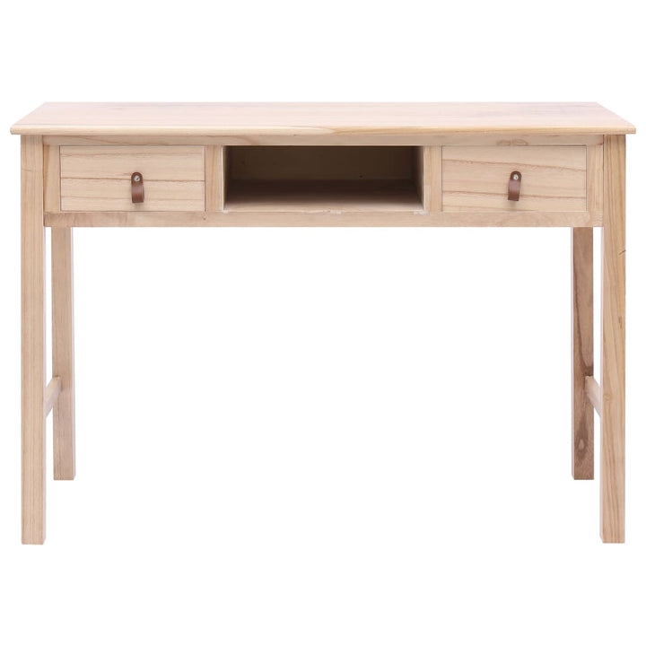 Bureau en bois de paulownia