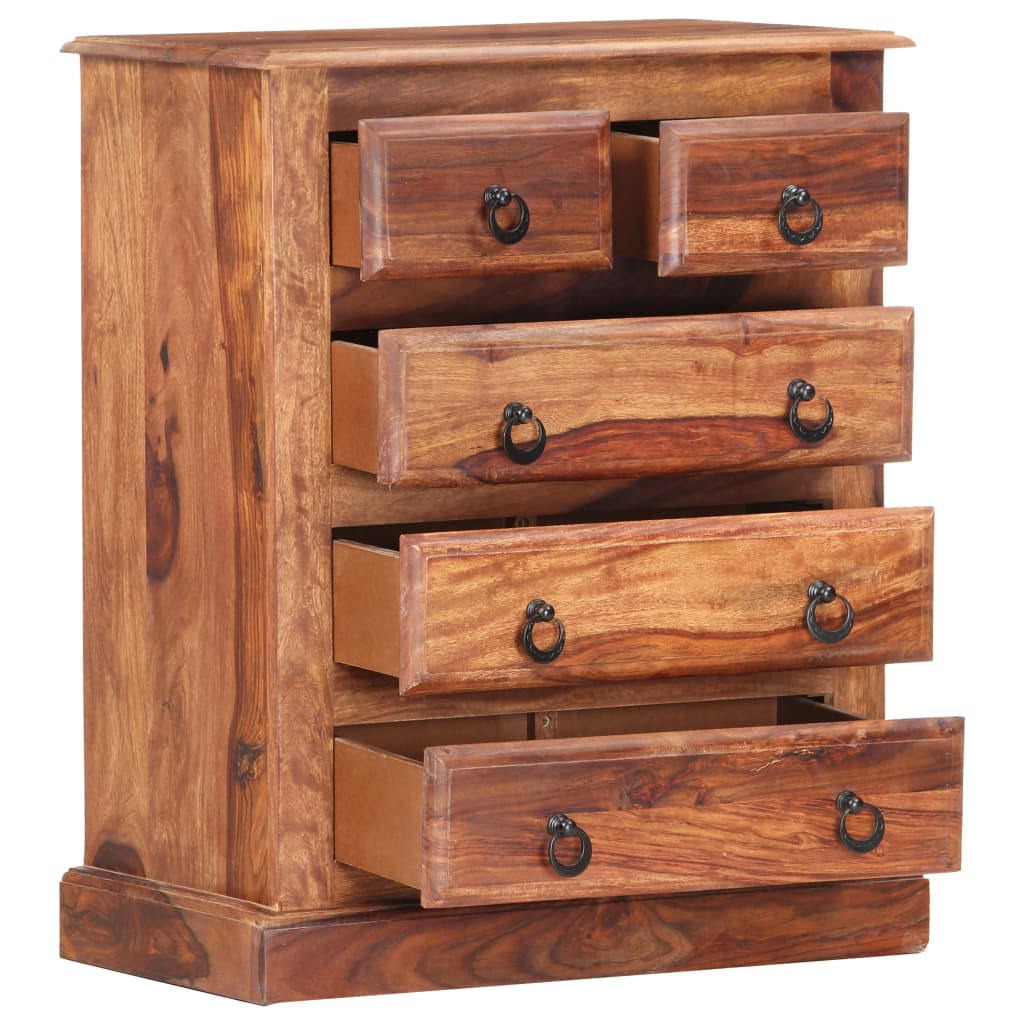 Commode en bois de Sesham massif