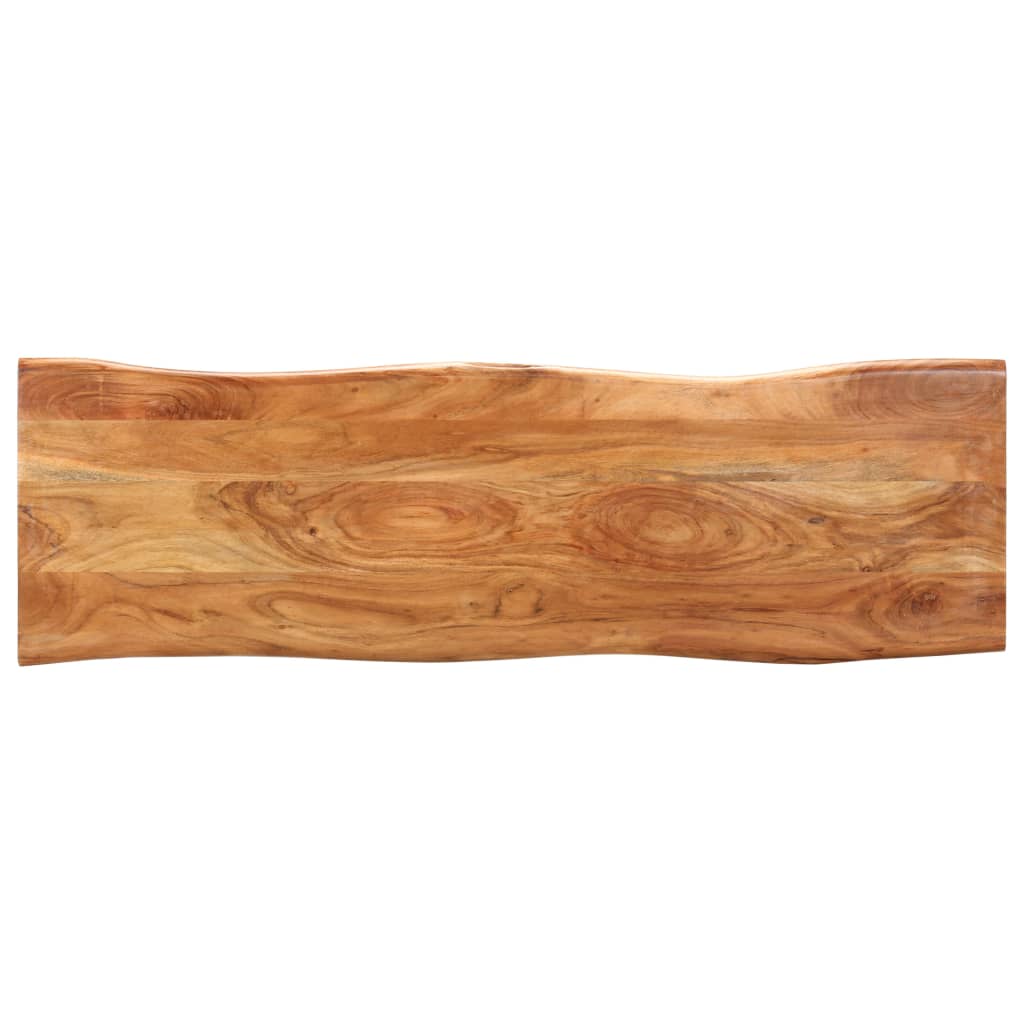 Banc en bois d&