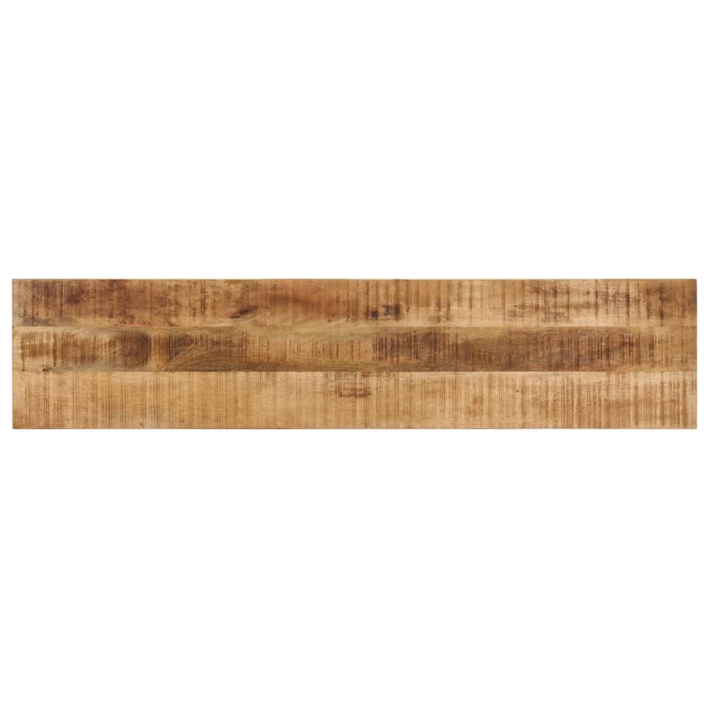 Banc en bois de manguier brut massif