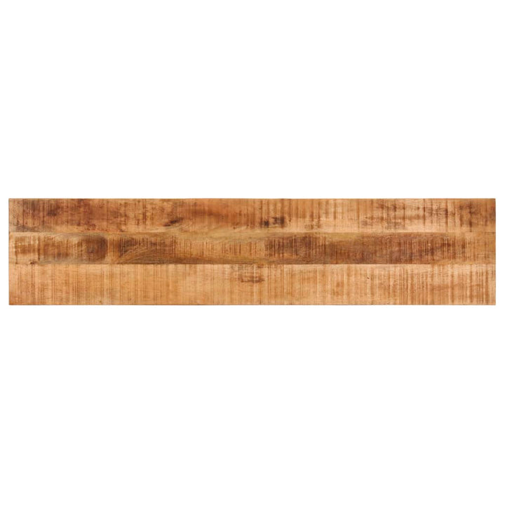 Banc en bois de manguier brut massif