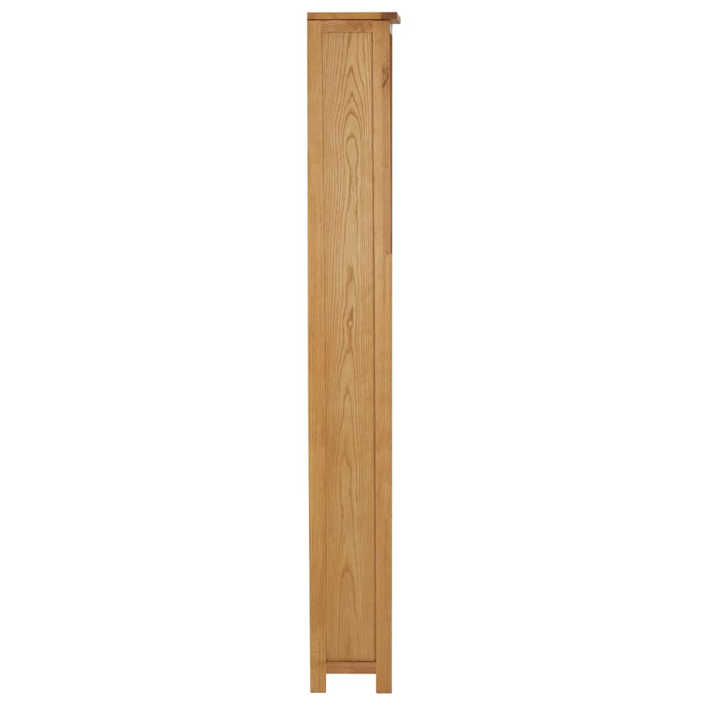 Bibliothèque en bois de chêne massif