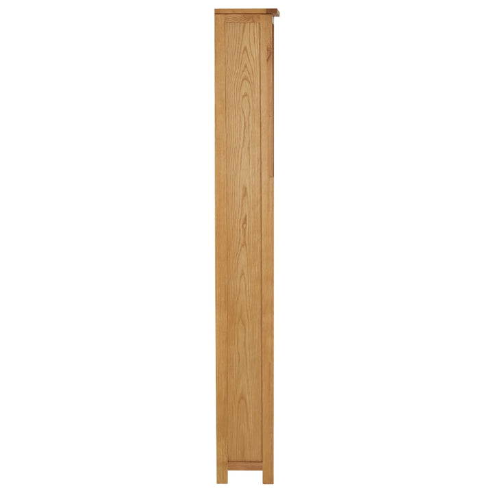 Bibliothèque en bois de chêne massif