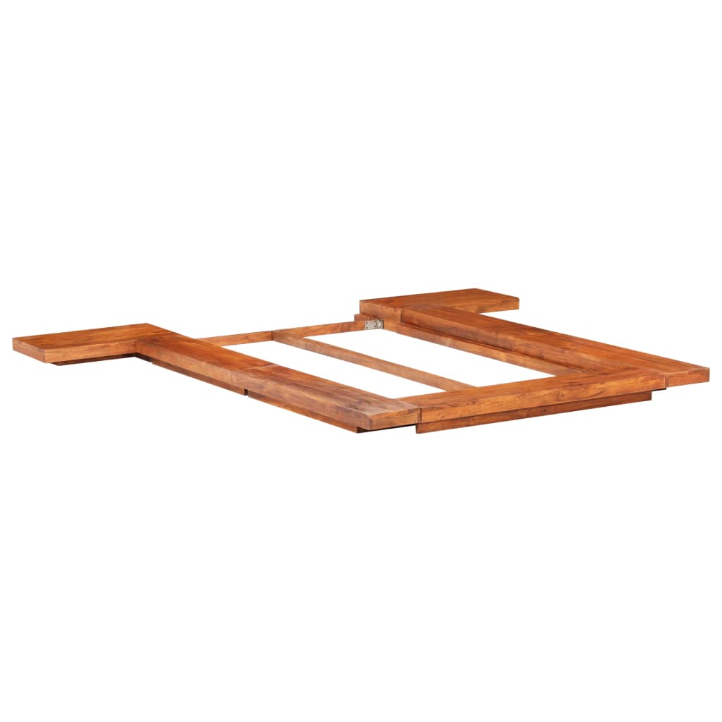 Cadre de lit Futon japonais en bois d&