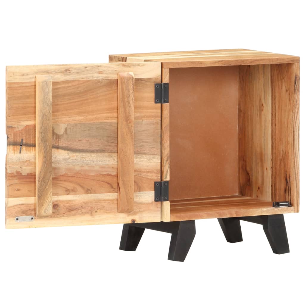 Table de chevet  en bois d&