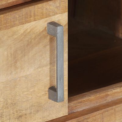 Table basse en bois de manguier brut