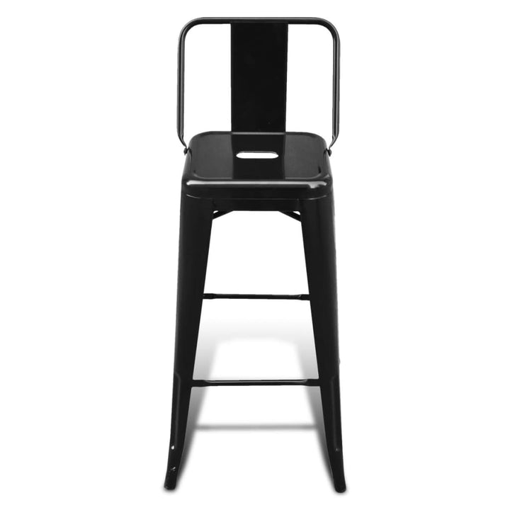 Tabourets de bar 2 pcs en acier