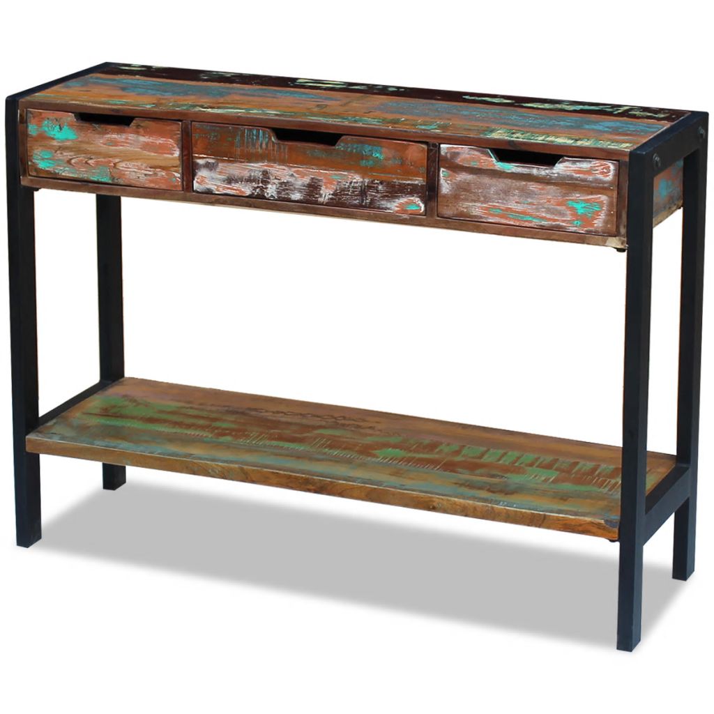 Buffet en bois de récupération