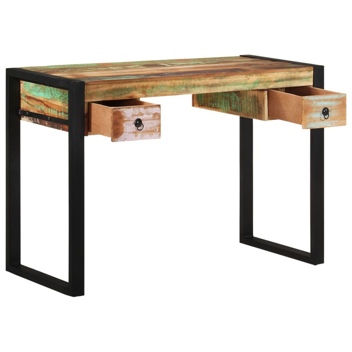 Bureau en bois de récupération