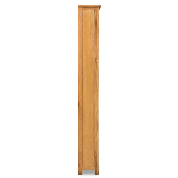 Bibliothèque en bois de chêne massif