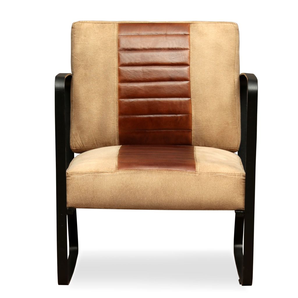 Fauteuil en cuir