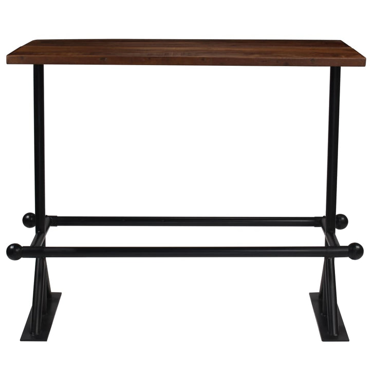 Mobilier de bar 7pcs en bois de récupération