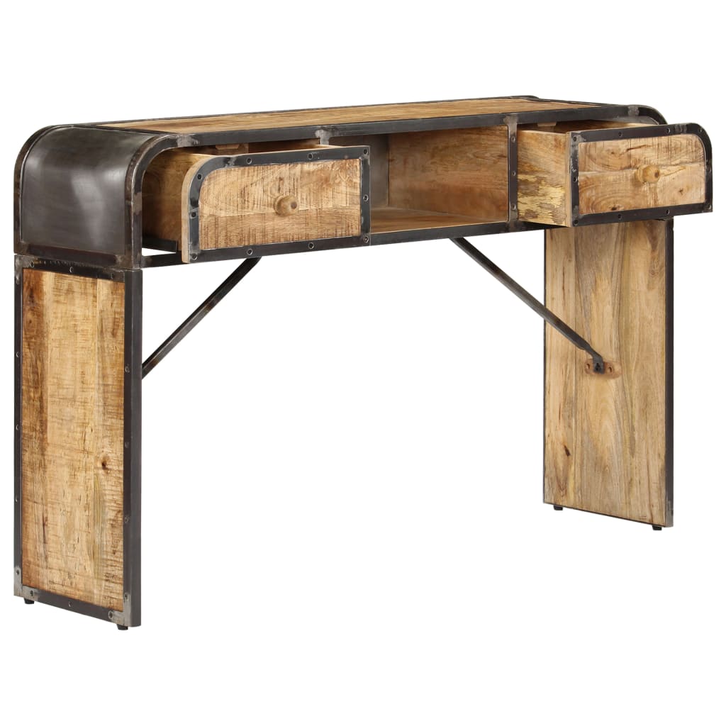 Console en bois de manguier massif