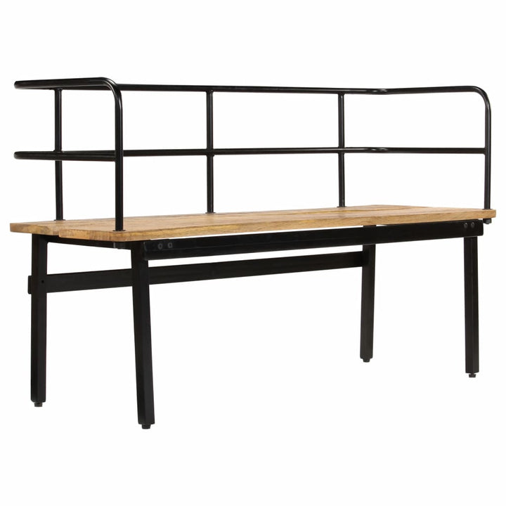Banc en bois de manguier massif