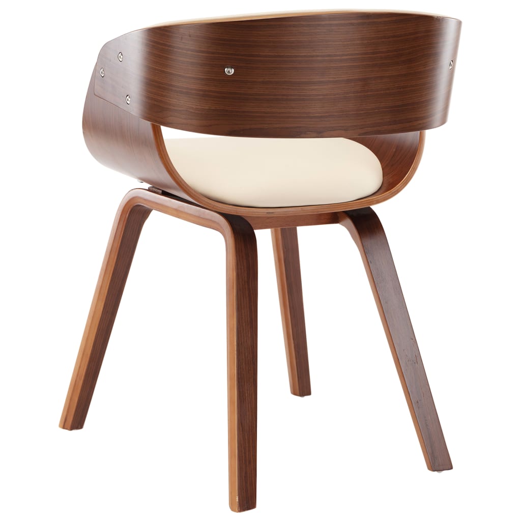 6 chaises courbées de salle à manger