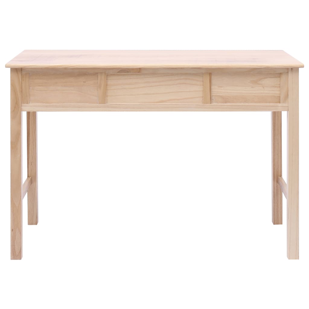 Bureau en bois de paulownia