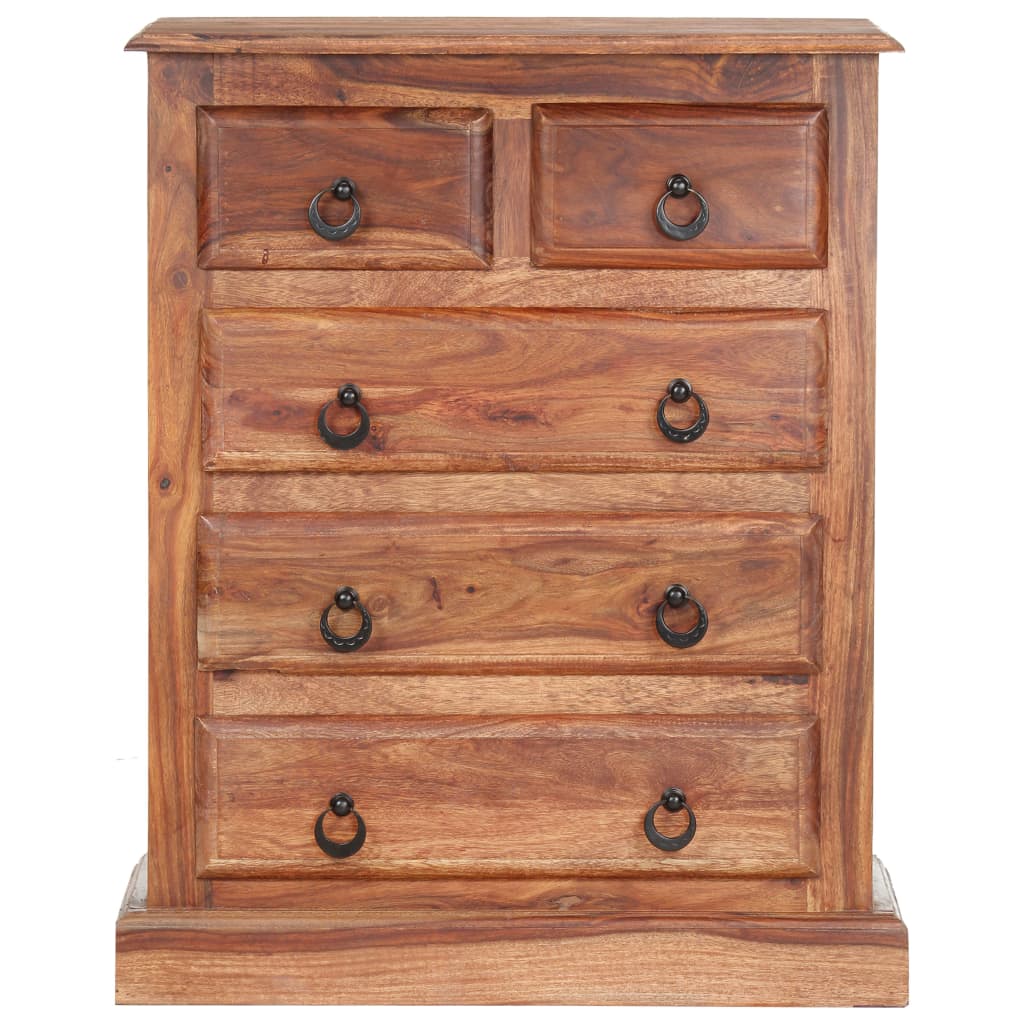 Commode en bois de Sesham massif