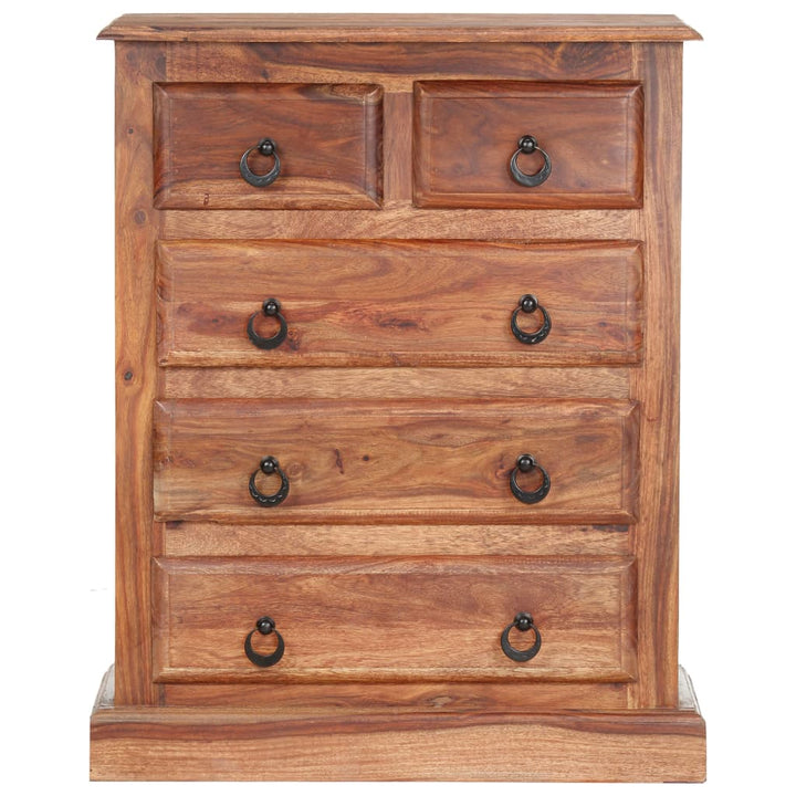 Commode en bois de Sesham massif