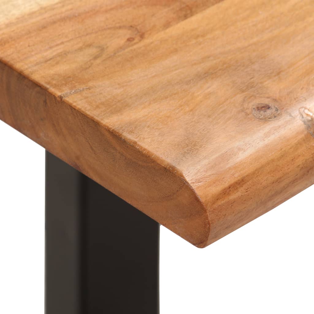 Banc en bois d&