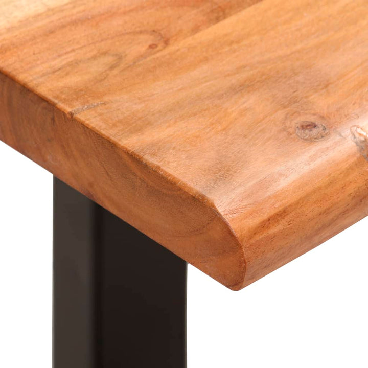 Banc en bois d&