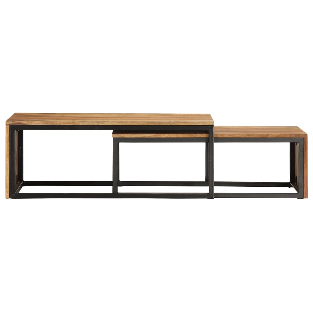 Table gigogne en bois