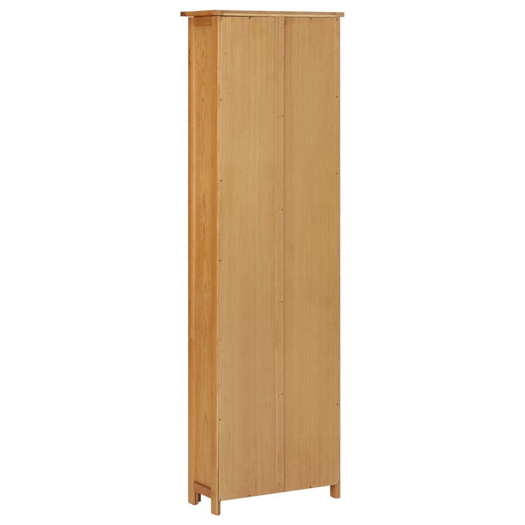 Bibliothèque en bois de chêne massif