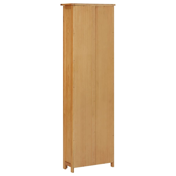 Bibliothèque en bois de chêne massif