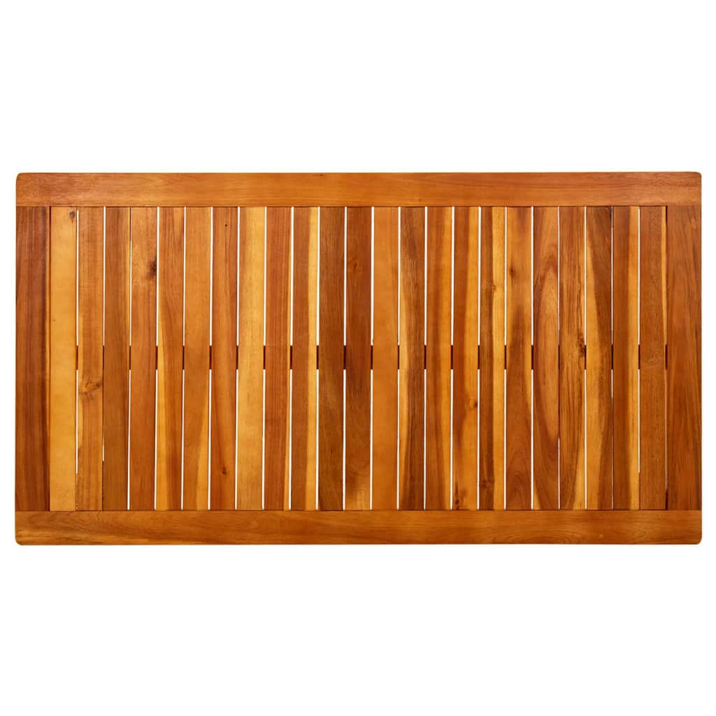 Table basse de jardin en bois d&