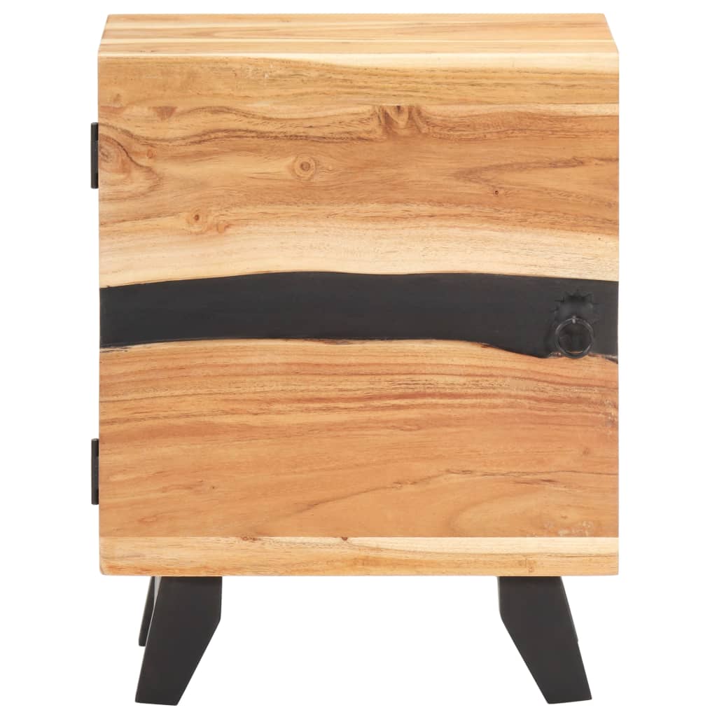 Table de chevet  en bois d&