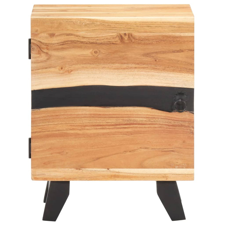 Table de chevet  en bois d&