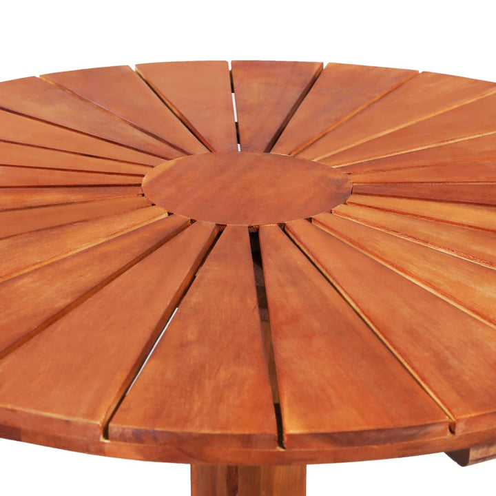 Table de bistro en bois d&