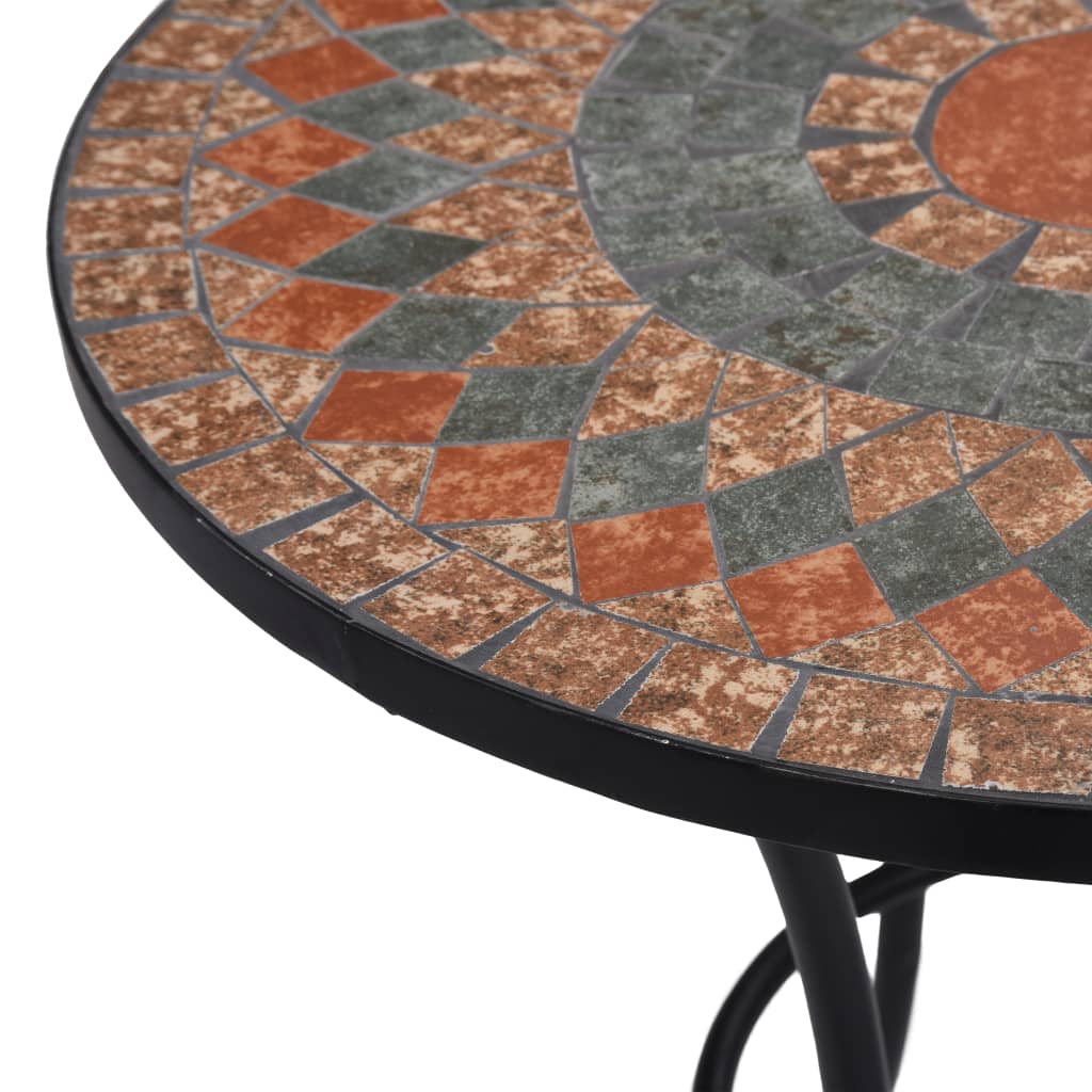 Table de bistro en mosaïque