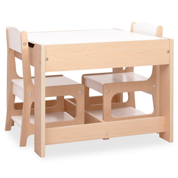 Table (craie) + 2 chaises