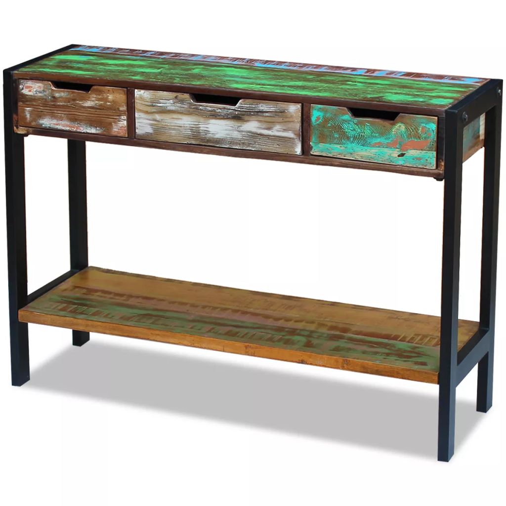 Buffet en bois de récupération