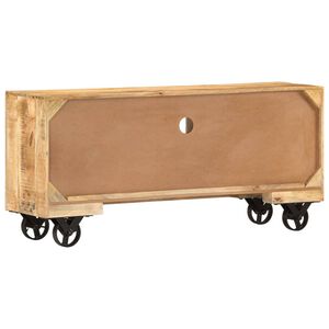 Meuble TV en bois de manguier brut
