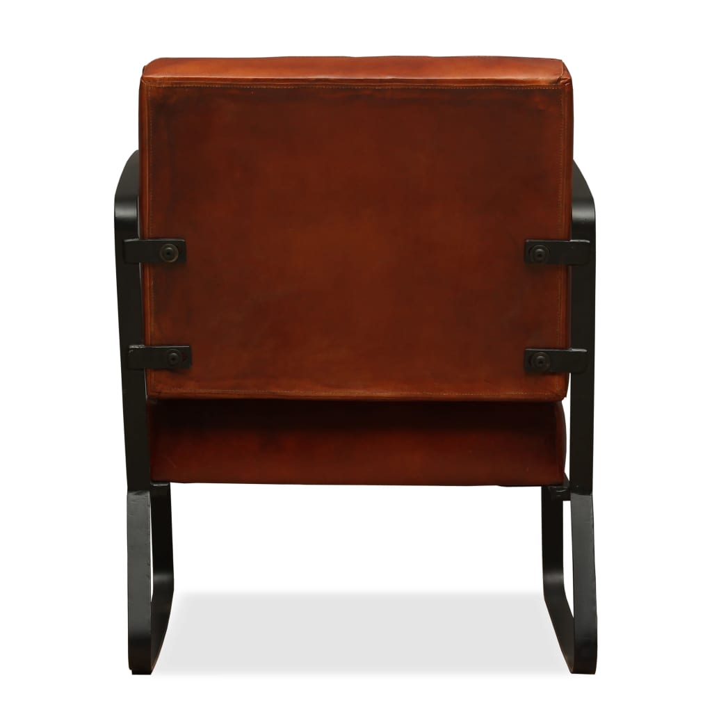 Fauteuil en cuir